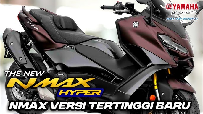 Desain Yamaha NMAX Turbo 2025: Tampang Elegan dan Mewah